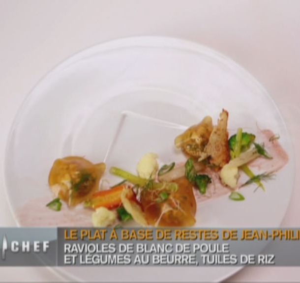 Ravioles de poule