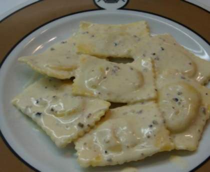 Raviolis à la truffe