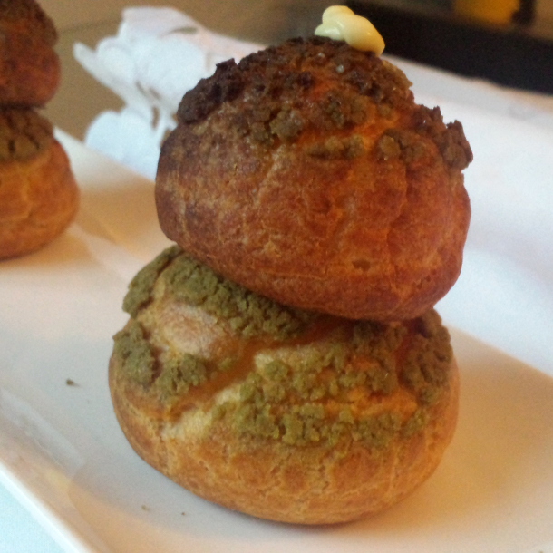 Religieuse vanille