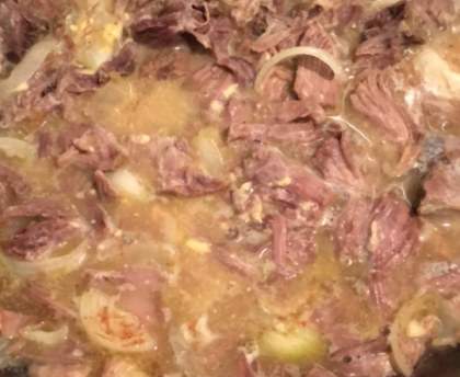 Restes de pot au feu mijoté