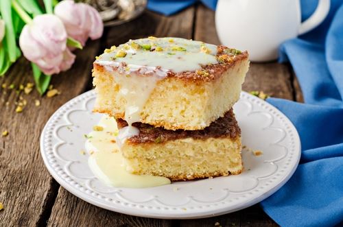 Revani à la crème