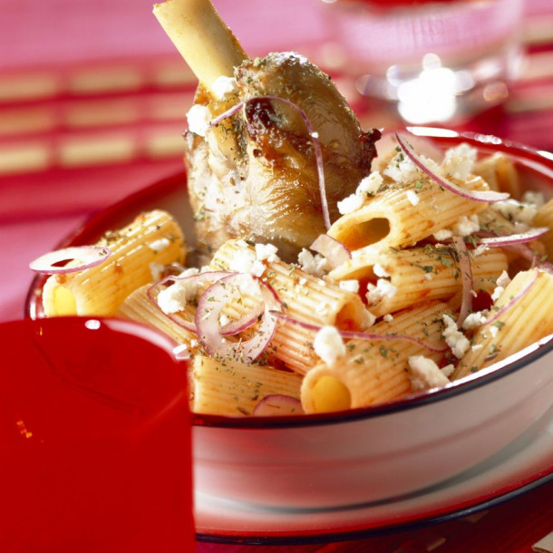 Rigatoni à la calabraise