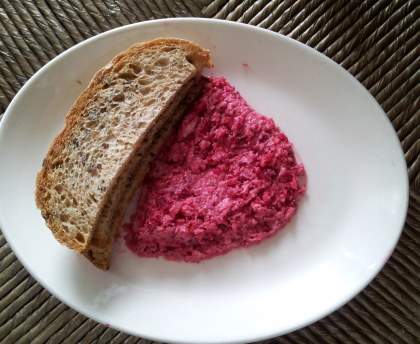Rillettes à la betterave et au radis noir