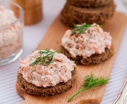 Rillettes au saumon