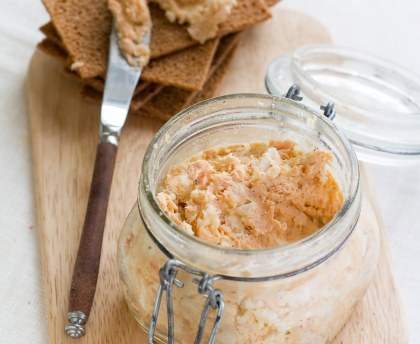 Rillettes aux 2 saumons au carré frais
