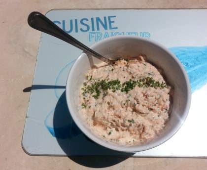 Rillettes aux 2 saumons et gingembre