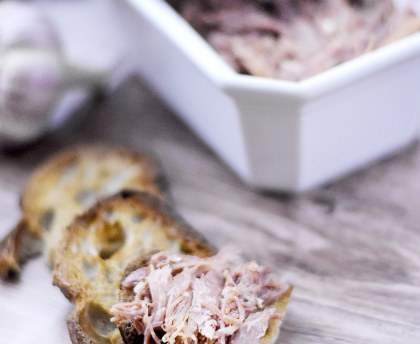 Rillettes de confit de canard