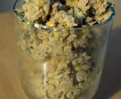 Rillettes de thon et pois chiches