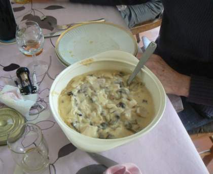 Ris de veau  au madère