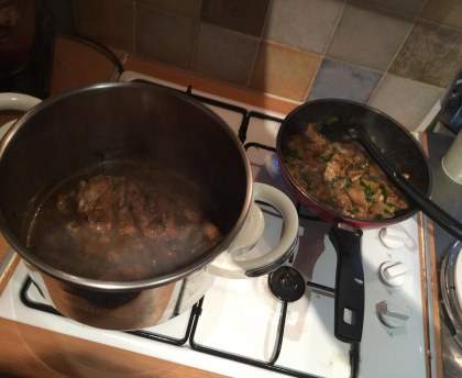 Ris de veau aux cèpes de Dordogne