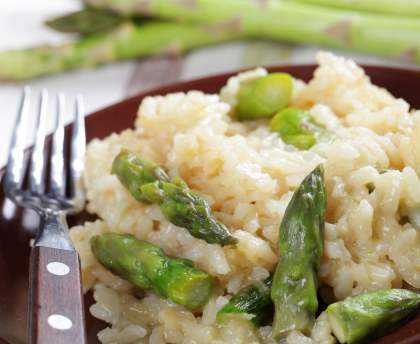 Risotto aux asperges rapide 