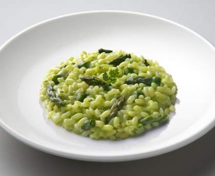 Risotto aux asperges vertes au Thermomix