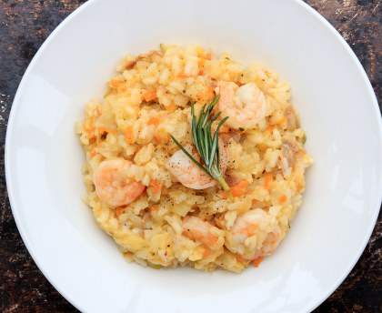 Risotto aux carottes