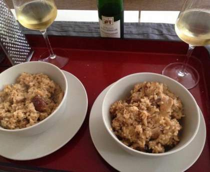 Risotto aux cèpes très facile