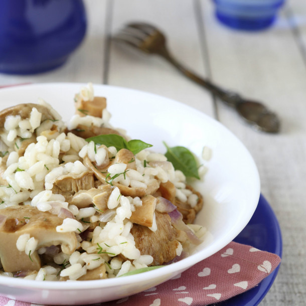 Risotto aux champignons facile