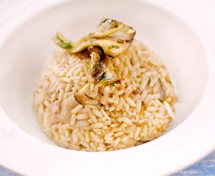 Risotto aux champignons