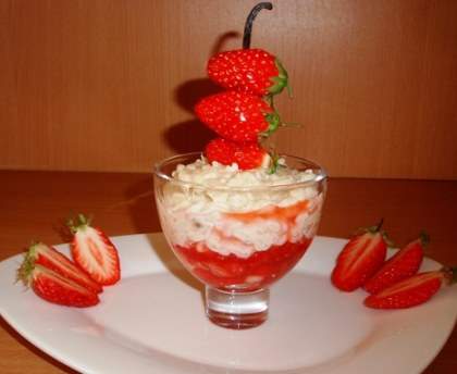 Risotto aux fraises 