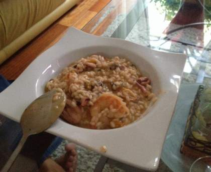 Risotto aux fruits de mer