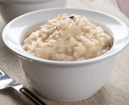 Risotto aux truffes et à la moelle