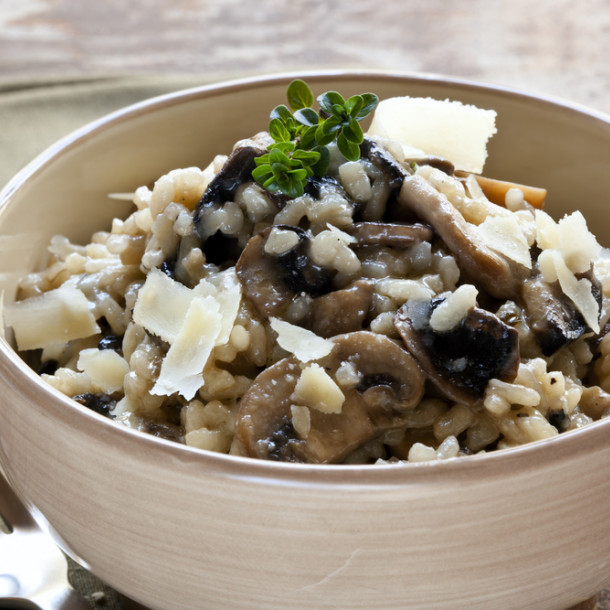 Risotto champignons au Cooking Chef