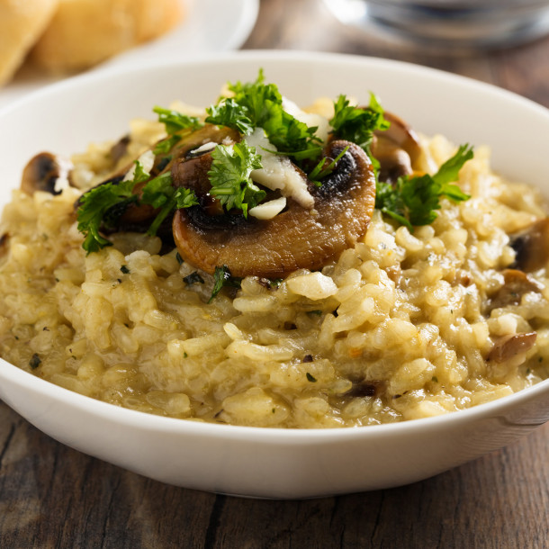 Risotto champignons et courgettes au Compact Cook Elite