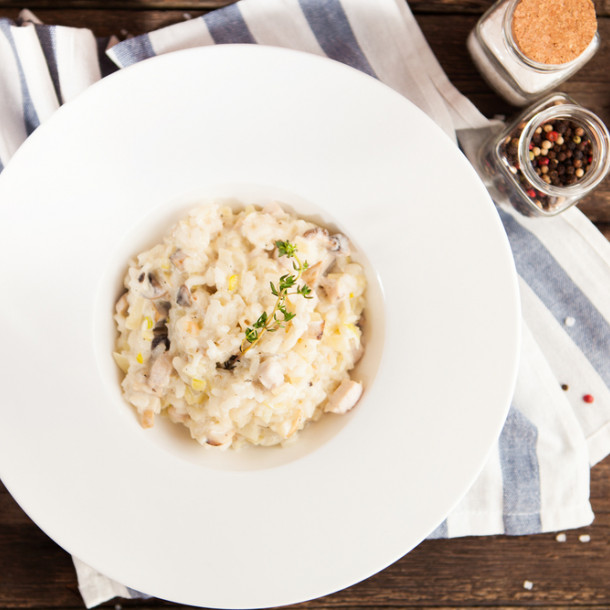 Risotto d'asperges blanches