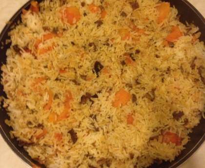 Riz à la forestière