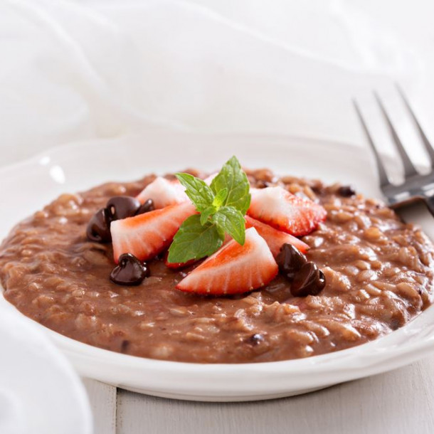 Riz au chocolat au lait
