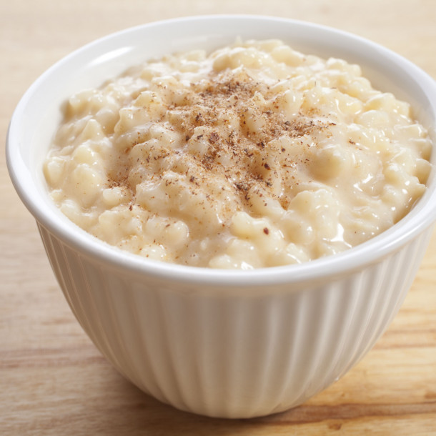 Riz au lait à la crème fraîche
