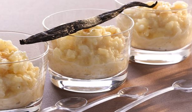 Riz au lait à la vapeur