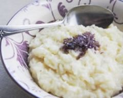 Riz au lait à la violette