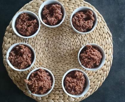 Riz au lait au chocolat crémeux