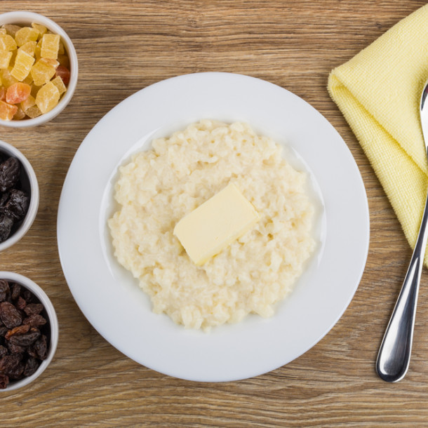 Riz au lait aux pruneaux