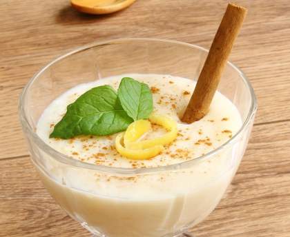 Riz au lait de coco et lime