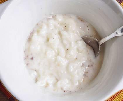 Riz au lait de soja