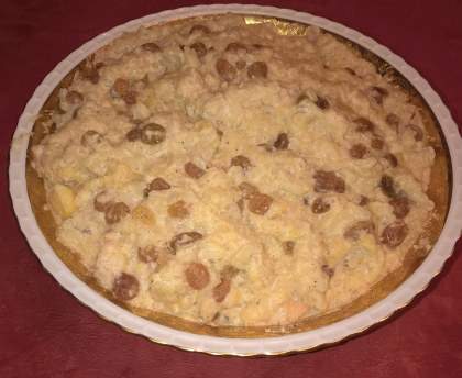 Riz au lait pommes raisins cannelle