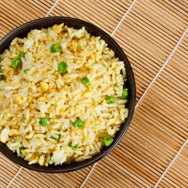 Riz au poulet relevé au gingembre