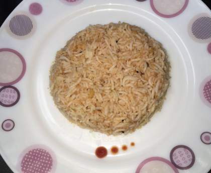 Riz aux lentilles