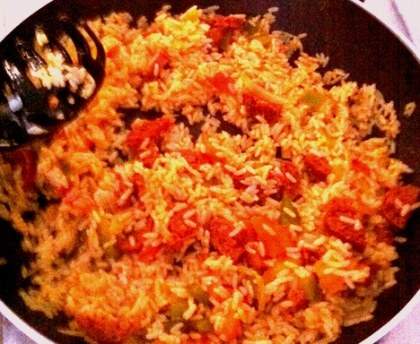 Riz Gastoucha au chorizo