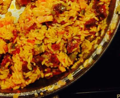 Riz mexicain au chorizo