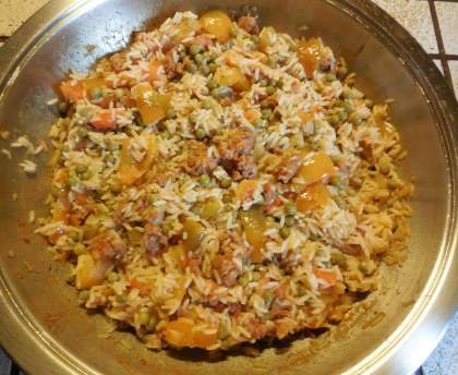 Riz pilaf à l'espagnole