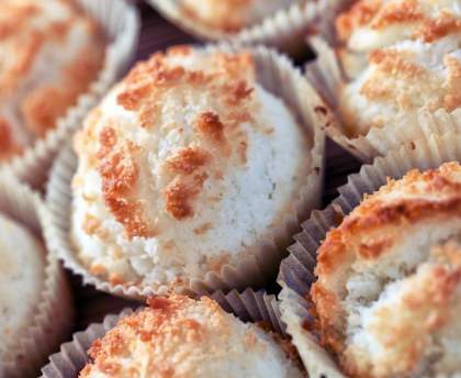 Rochers légers à la noix de coco