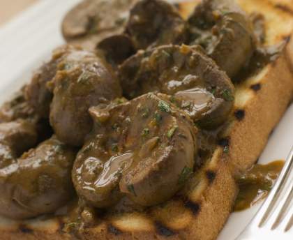 Rognons de veau sauce madère