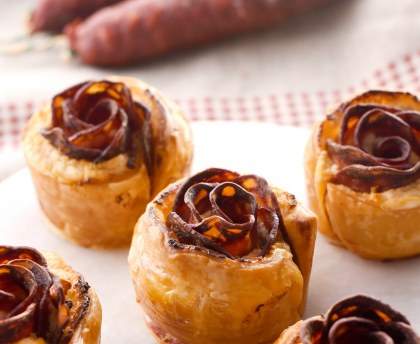 Rose chèvre chorizo