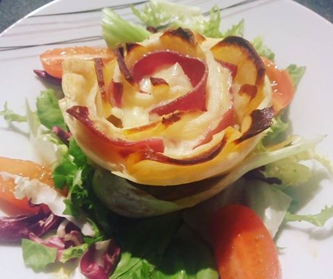 Rose savoyarde version raclette revisitée