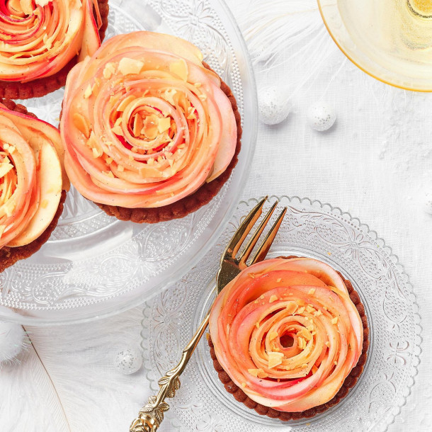 Roses pommes amandine