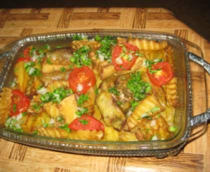 Rôti d'agneau à la tunisienne (Mosli)