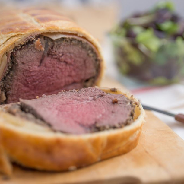 Rôti de boeuf en croûte au madère