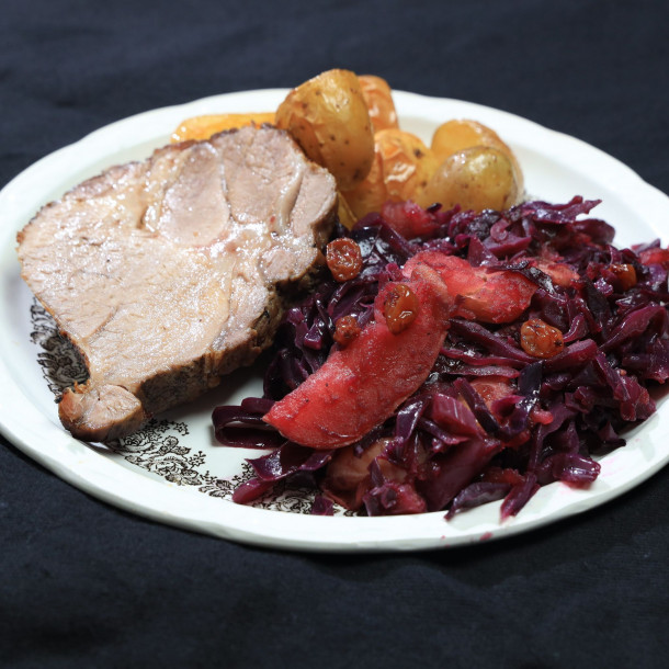 Rôti de porc au chou rouge de Loic Fou de Cuisine 