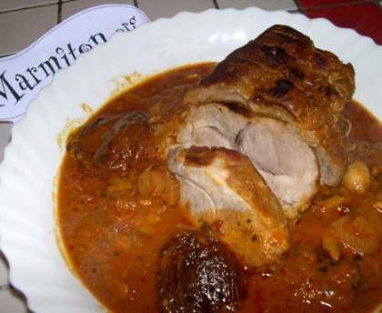 Rôti de porc au lait de coco d'Elvire